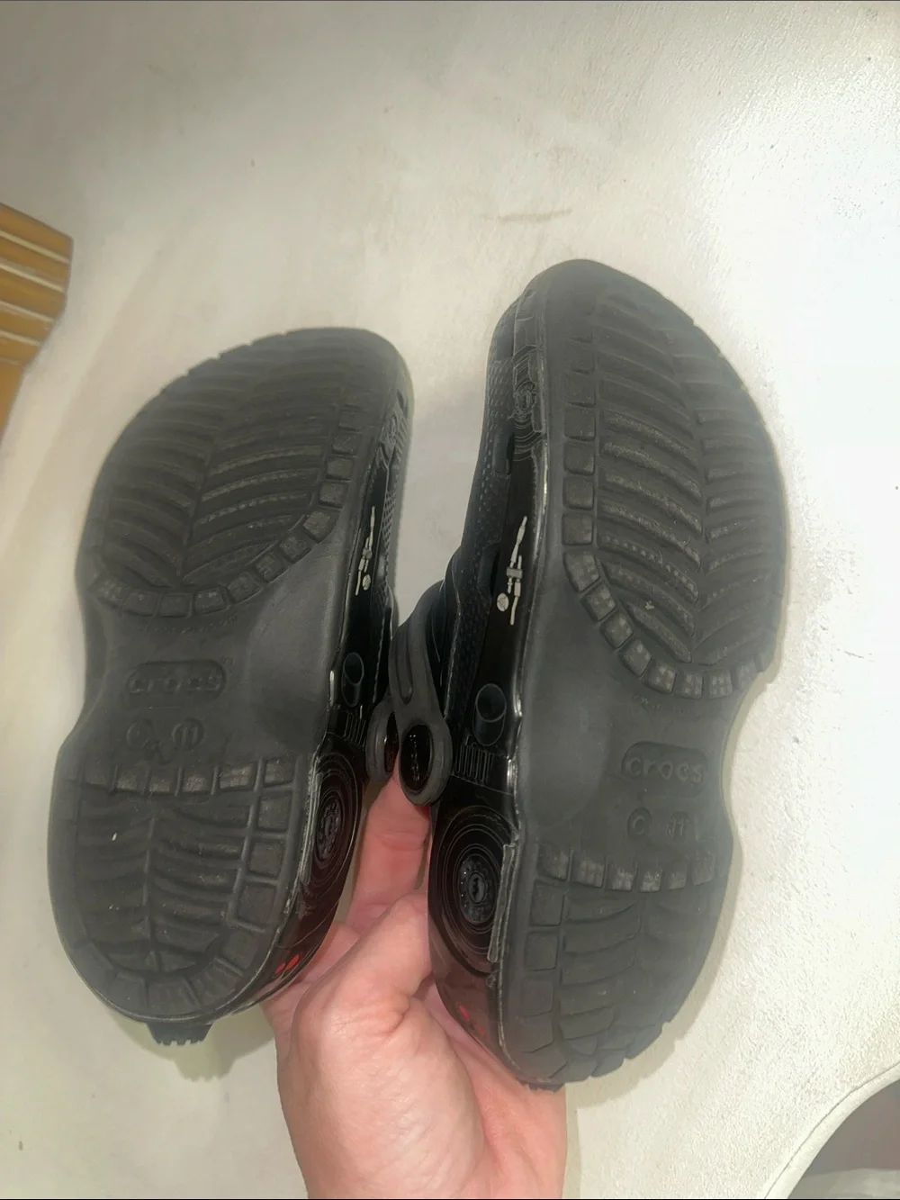 Crocs Kids Batman Batmobile Clogs Size 11 DC Comics Superhero